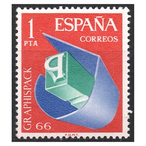 [C0063#] España 1966 [SLL] Graphispack '66 (MNH)