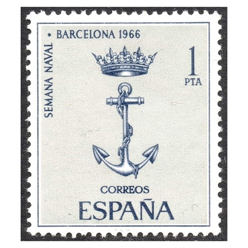[C2453#] España 1966 [SLL] Semana Naval en Barcelona (MNH)