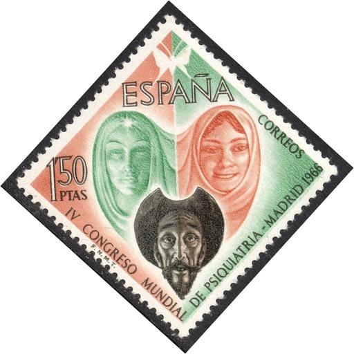 [C2466#] España 1966 [SLL] IV Congreso Mundial de Psiquiatría. Madrid (MNH)