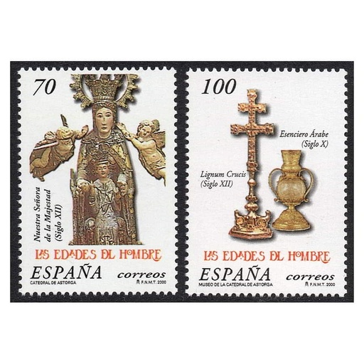 [C2551#] España 2000 [SLL] Serie Las edades del Hombre (MNH)