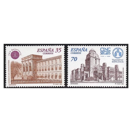 [C2557#] España 2000 [SLL] Serie Centenarios (MNH)