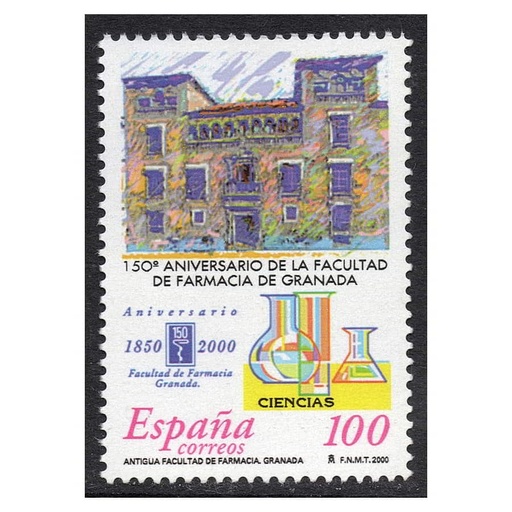 [C2612#] España 2000 [SLL] Antigua Escuela de Farmacia. Granada. 100 pts (MNH)