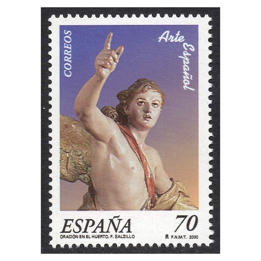 [C2636#] España 2000 [SLL] Arte Español. La oración del Huerto. Salzillo (MNH)