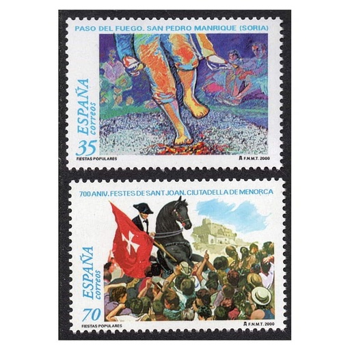 [C2642#] España 2000 [SLL] Serie Fiestas Populares (MNH)