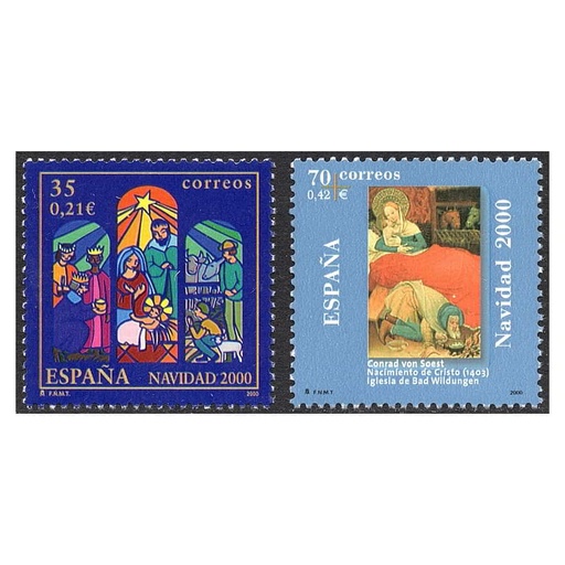 [C2657#] España 2000 [SLL] Serie Navidad (MNH)
