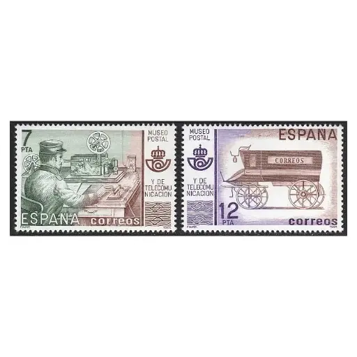 [D0329#] España 1981 [SLL] Lote Museo Postal y de las Telecomunicaciones (MNH)