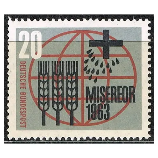 [C0183#] Alemania 1963 [SLL] Campaña contra las enfermedades (MNH)