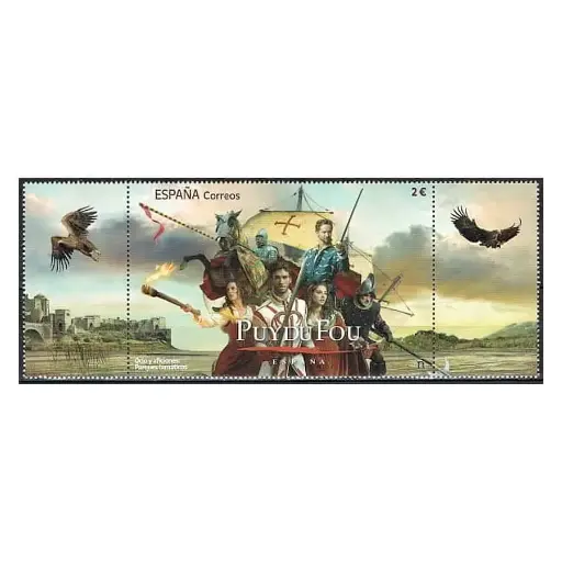 [C2837#] España 2021 [SLL] Ocio y aficiones. Puy du Fou (MNH)