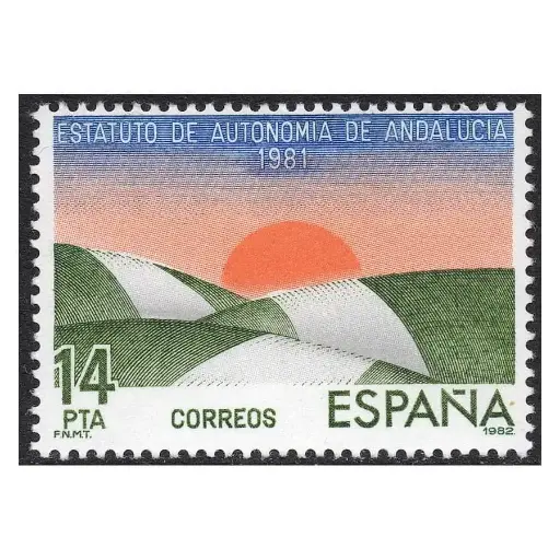 [C2839#] España 1983 [SLL] Estatutos de Autonomía. Andalucía (MNH)