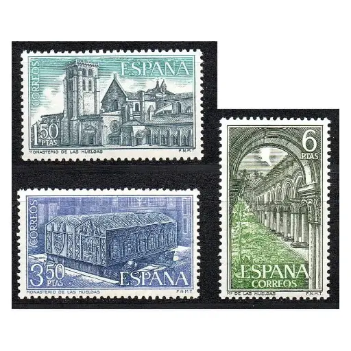 [C2843#] España 1969 [SLL] Serie Monasterio de las Huelgas (MNH)