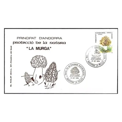 [C0192#] Andorra 1984 [FDC] Setas. Murga (N)