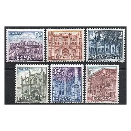 [C2685#] España 1970 [SLL] Serie Turística VII (MNH)