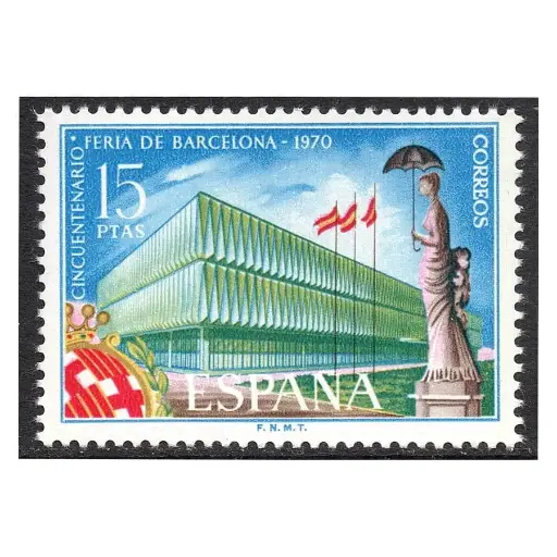 [C2807#] España 1970 [SLL] 50 años de la Feria de Barcelona (MNH)