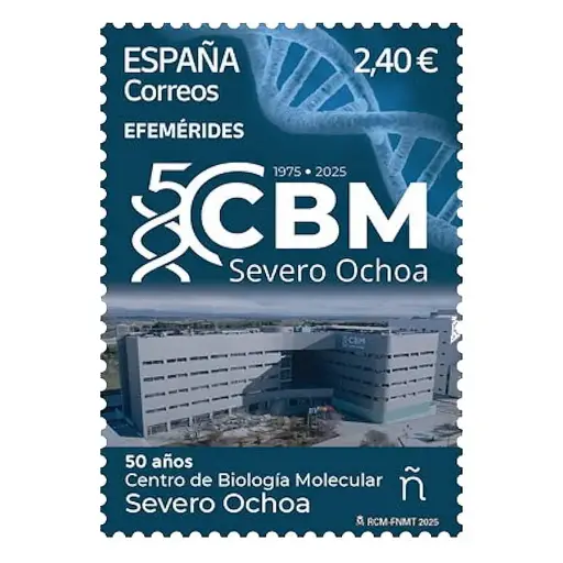 [C2857#] España 2025 [SLL] Efemérides. Centro Biología Molecular Severo Ochoa (MNH)