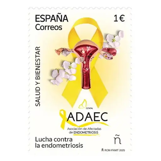 [C2859#] España 2025 [SLL] Salud. Lucha contra la Endometriosis (MNH)