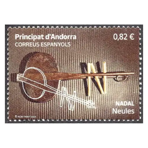[C2864#] Andorra 2024 [SLL] Navidad. Neules (MNH)