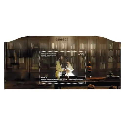 [C2867#] Andorra 2024 [SLL] HB Museos. Museo Casa d'Areny-Plandolit (MNH)