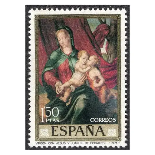 [C2870#] España 1970 [SLL] Día del Sello. Luis de Morales 'El Divino'. 1,50 pts (MNH)