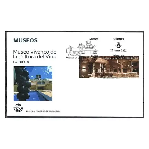 [C0215#] España 2021 [FCD] Museo Vivanco de la Cultura del Vino (N)