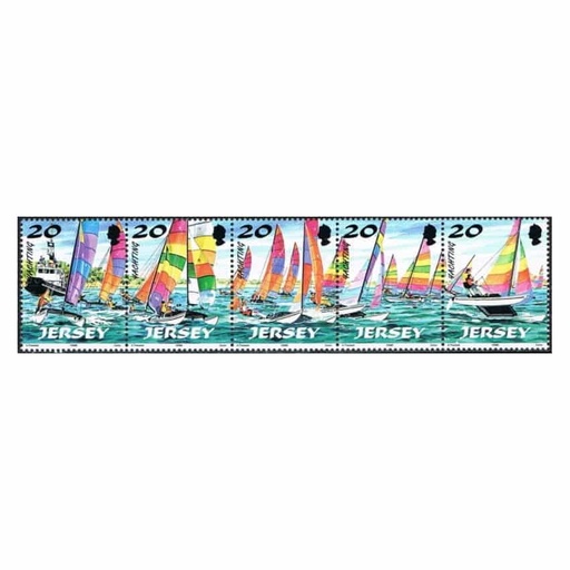 [C1853#] Jersey 1998. Serie Vela I (MNH) - ED 831-835