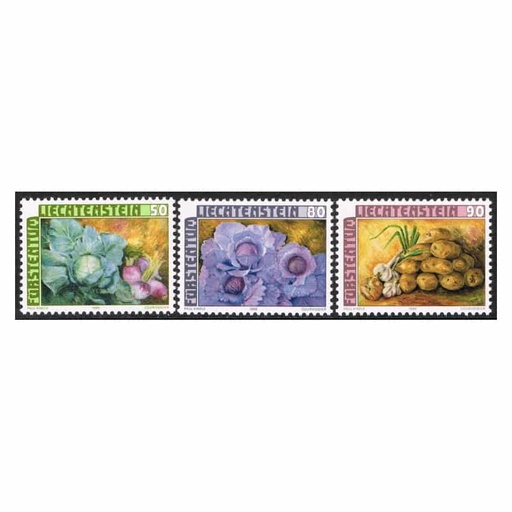 [C1873#] Liechtenstein 1986, Serie Verduras (MNH) - MI 904-906