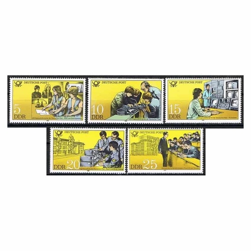 [C1887#] DDR 1981. Universidad de Correos (MNH) - MI 2583-2587
