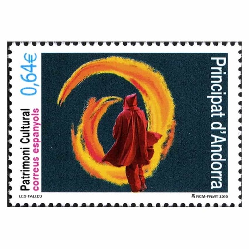 [C1890#] Andorra 2010, Patrimonio Cultural: Fallas (MNH) - ED 376