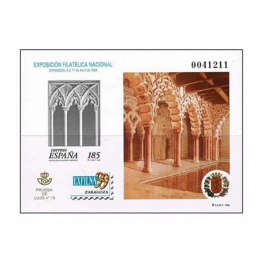 [P0068#] España 1999. PA. Exfilna 99. Zaragoza (M) - ED 68