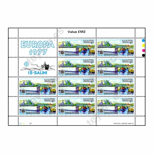 [D0213#] Malta 1977. Europa. Paisajes (MNH) MI#555KB