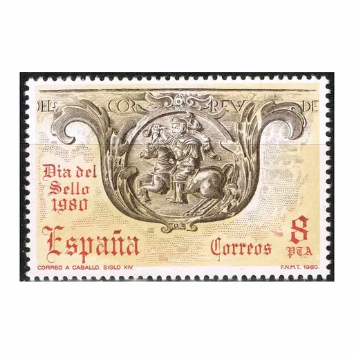 [D0342#] España 1980 [SLL] Día del Sello 1980 (MNH)