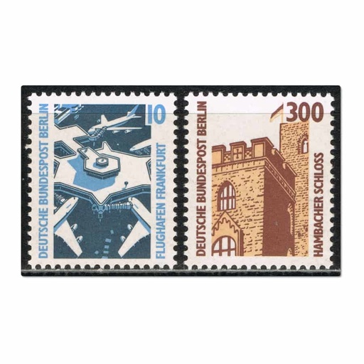 [C2191#] Berlín 1988. Paisajes (MNH) MI#798A-799A