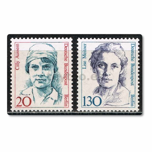 [C2016.1#] Berlín 1988. Mujeres Famosas (MNH) MI#811-812