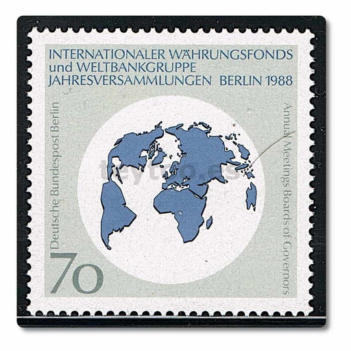 [C2198#] Berlín 1988. Fondo Monetario Internacional (MNH) MI#817