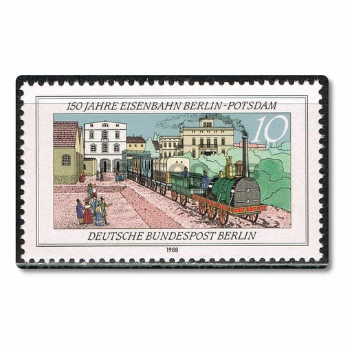 [C2200#] Berlín 1988. Vía férrea Berlín-Potsdam (MNH) MI#822