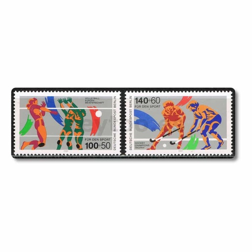 [C2208#] Berlín 1989. Deporte (MNH) MI#836-837