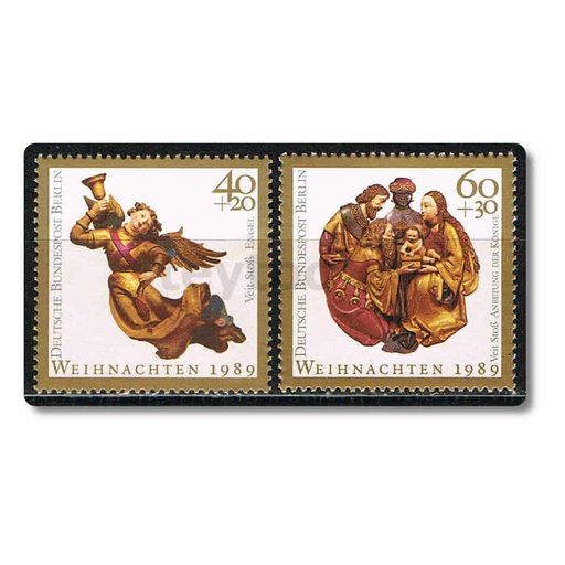 [C2216#] Berlín 1989. Navidad (MNH) MI#858-859