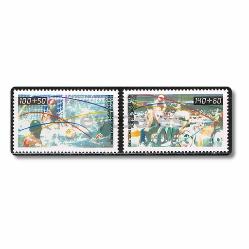 [C2221#] Berlín 1990. Deportes (MNH) MI#864-865