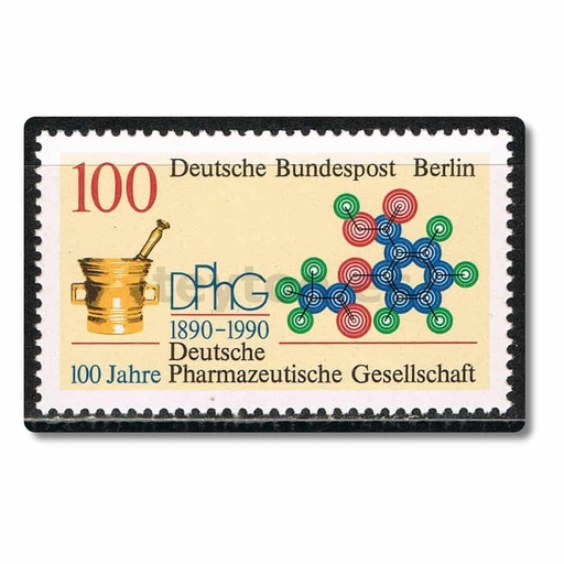 [C2224#] Berlín 1990. Centenario de la sociedad farmacéutica (MNH) MI#875
